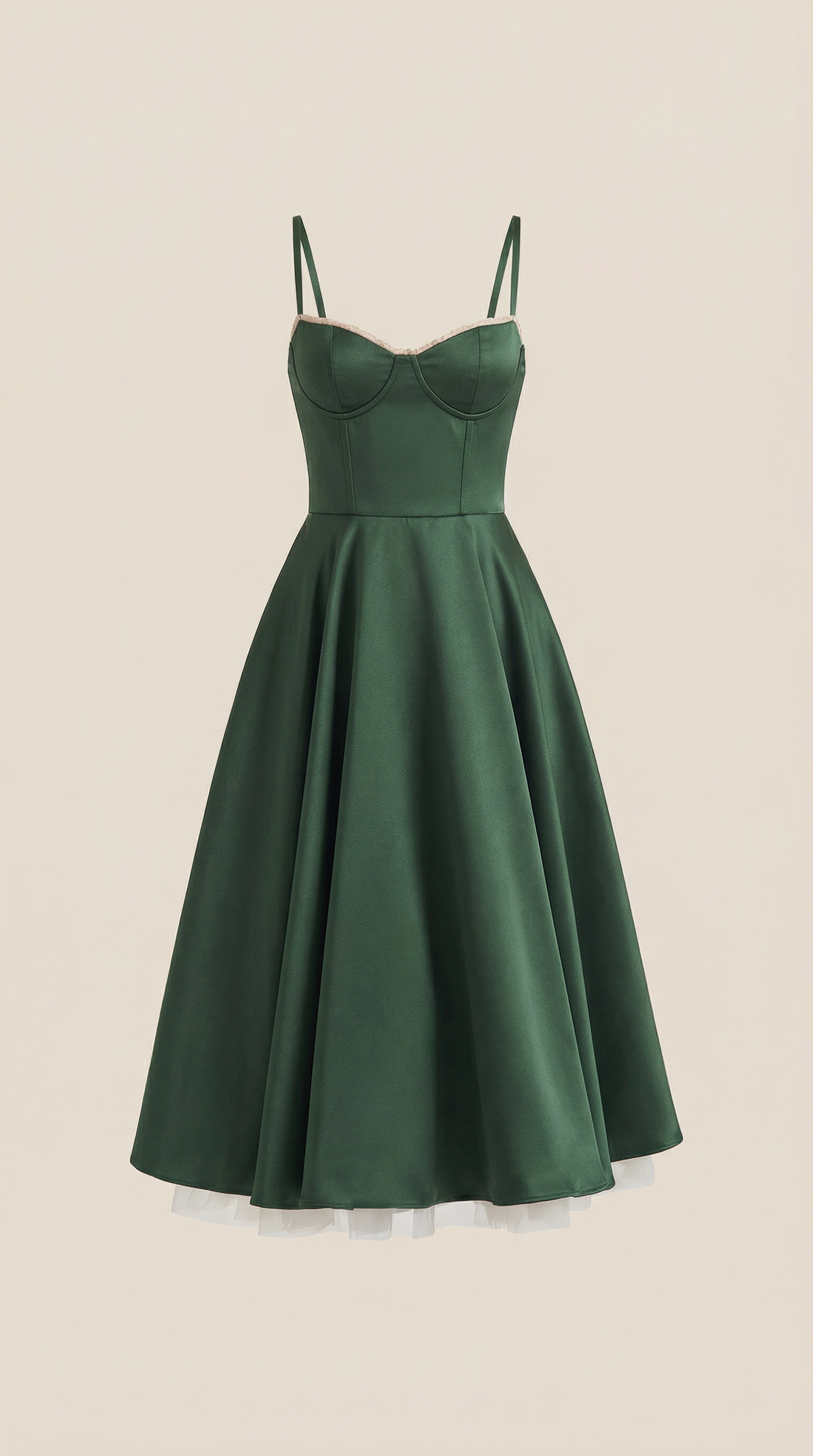 Tulle Midi Dress