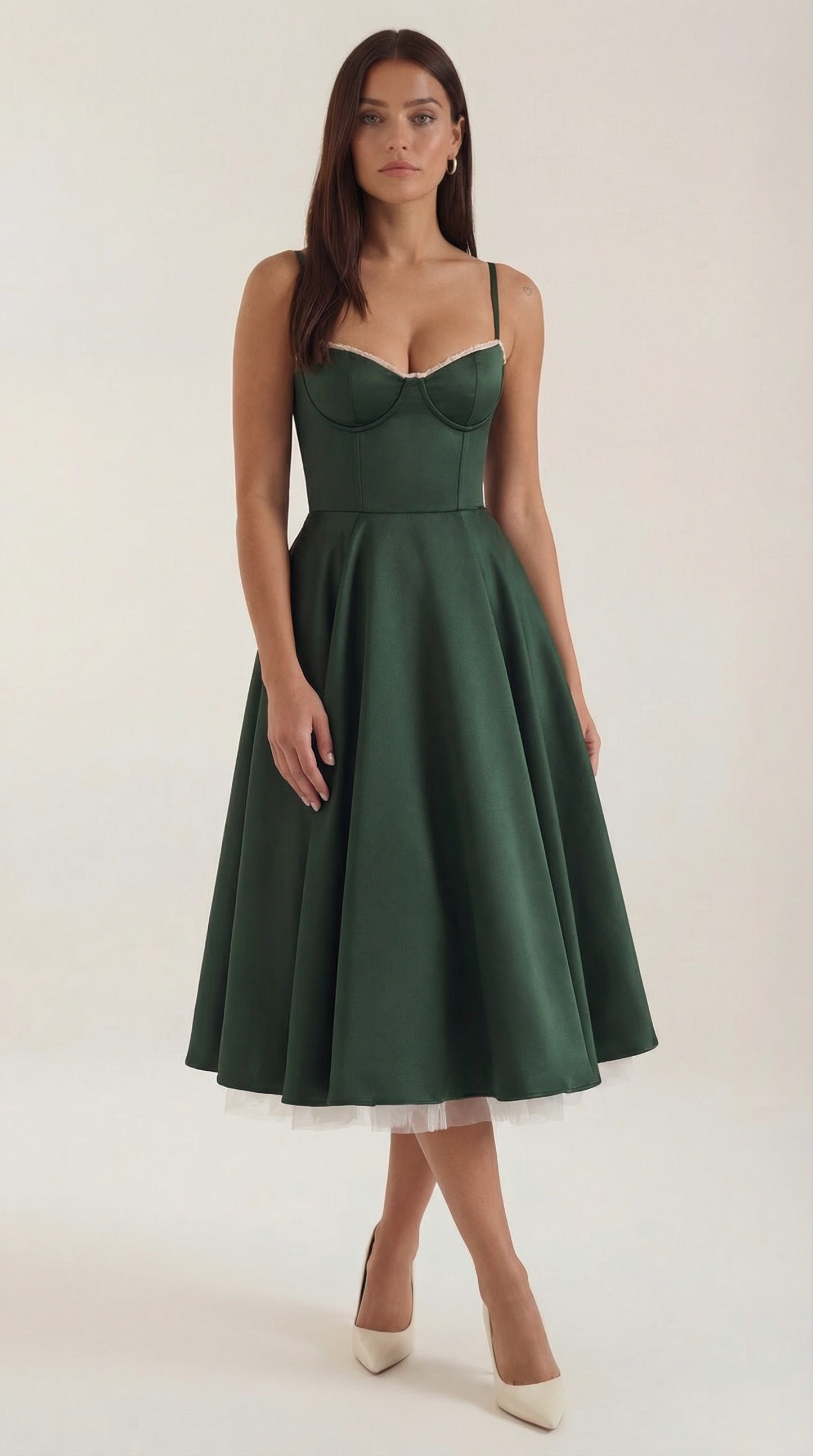 Tulle Midi Dress