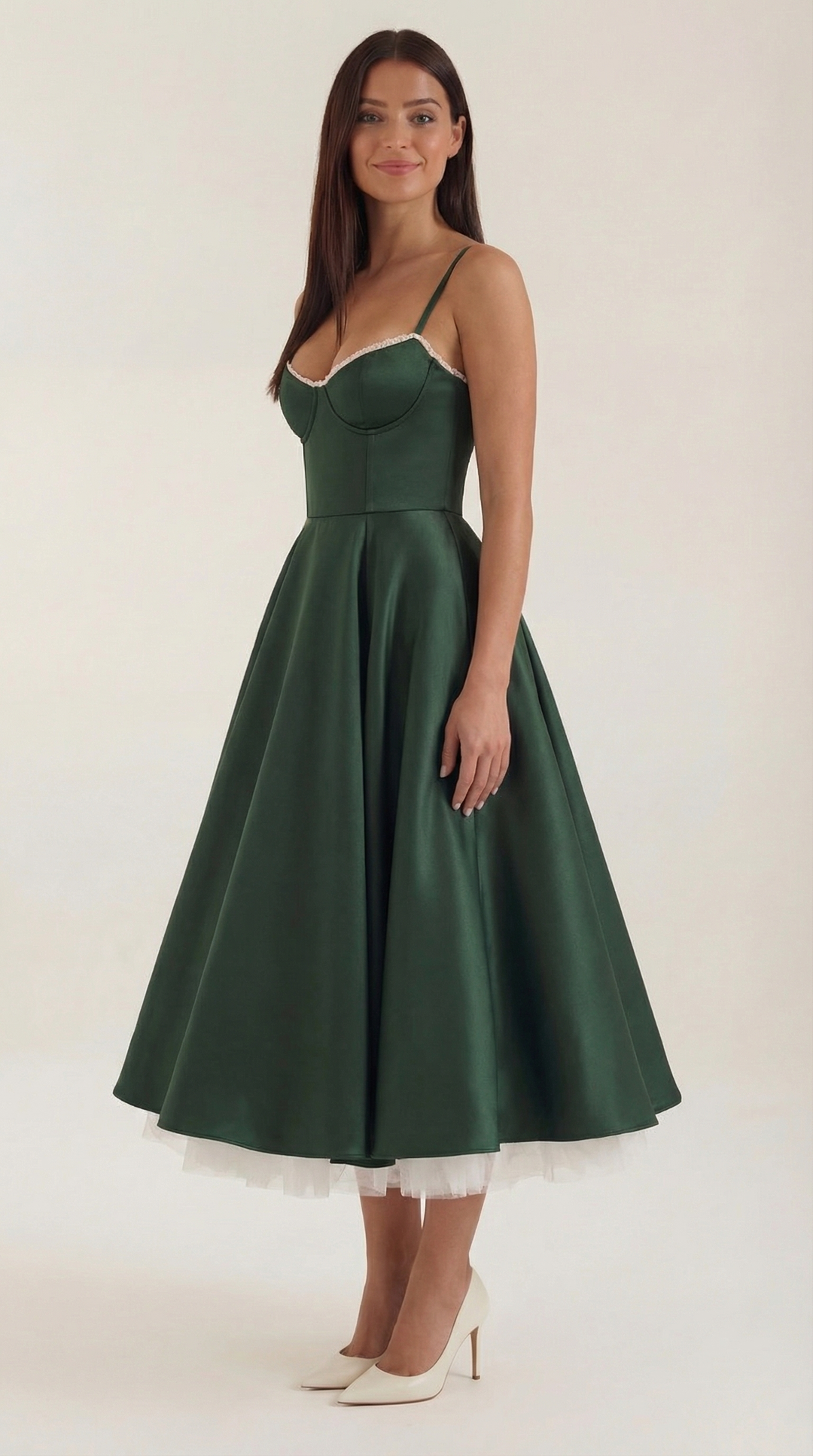 Tulle Midi Dress