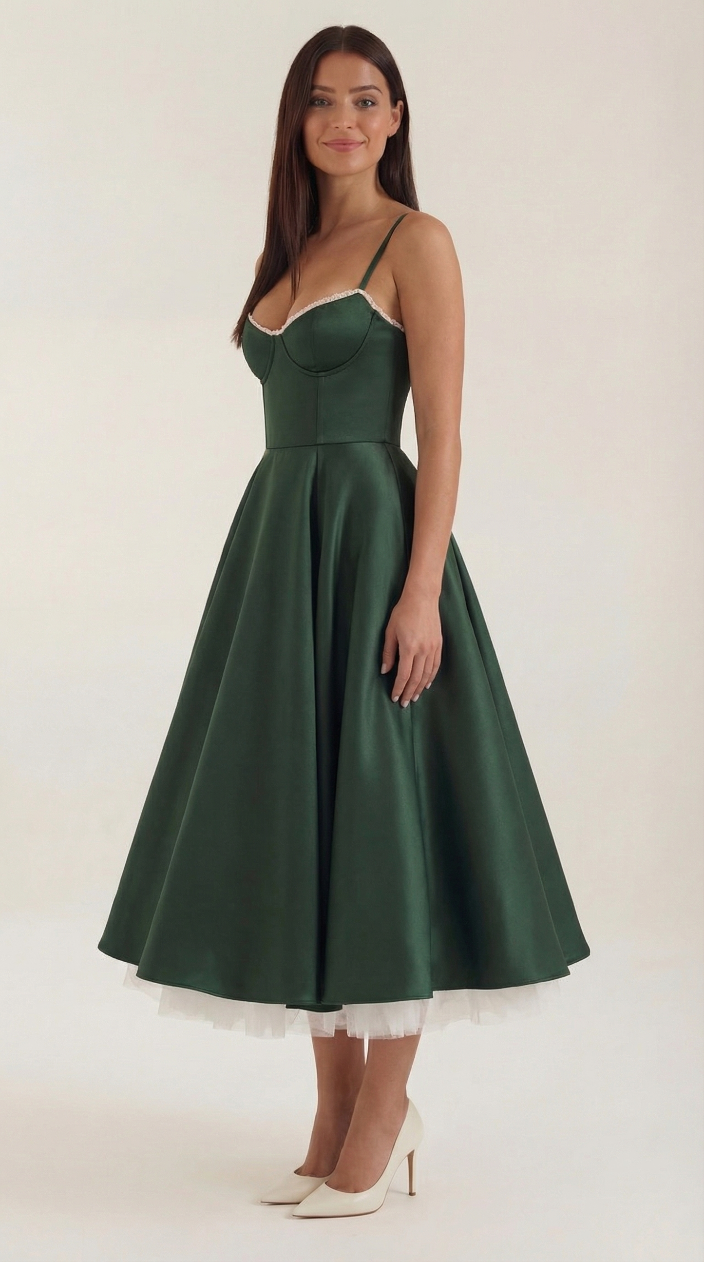 Tulle Midi Dress