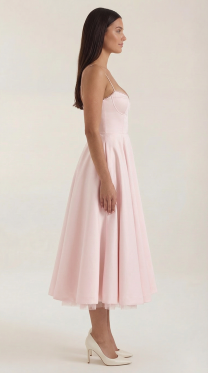 Tulle Midi Dress