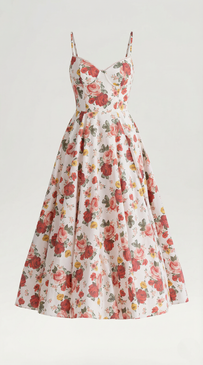 Tulle Midi Dress