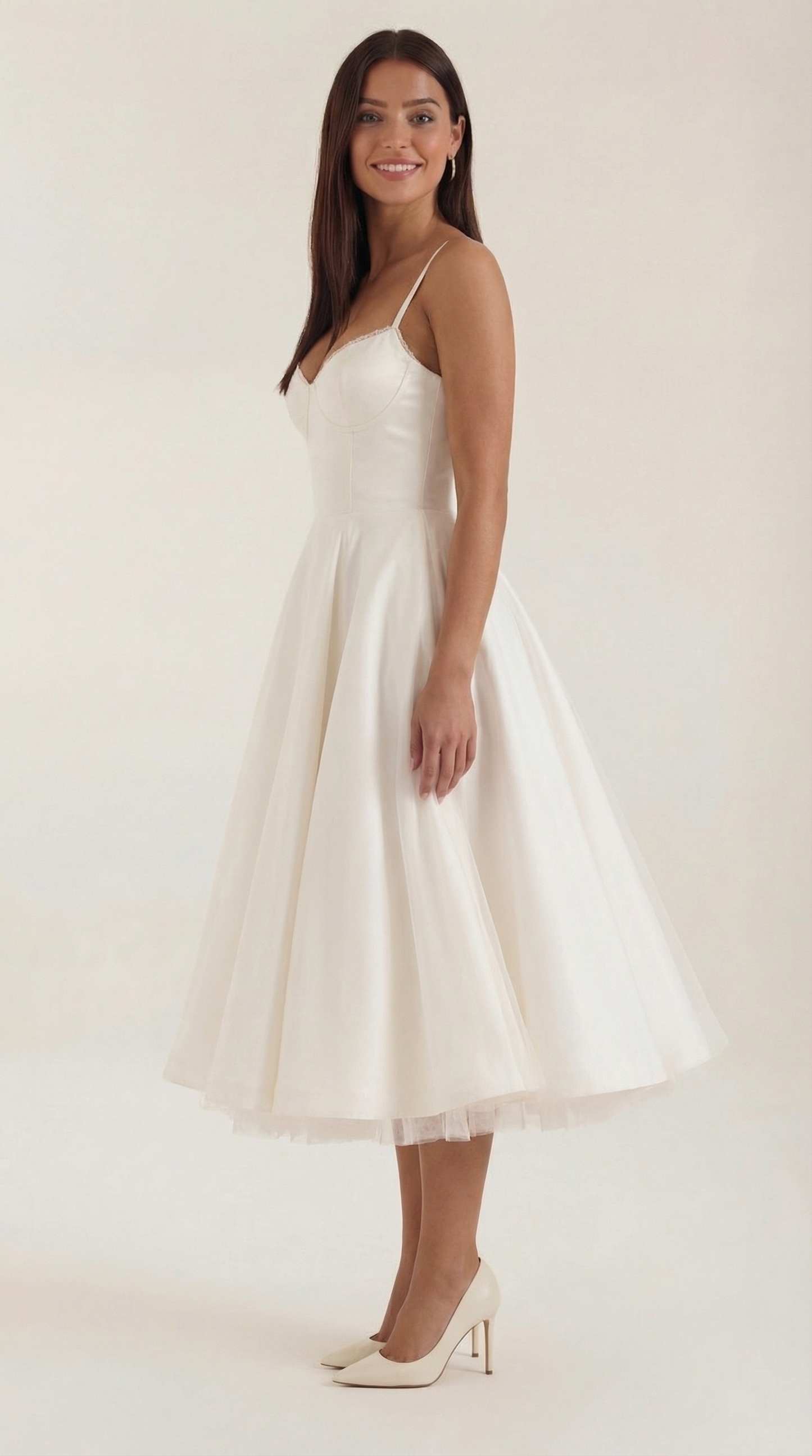 Tulle Midi Dress