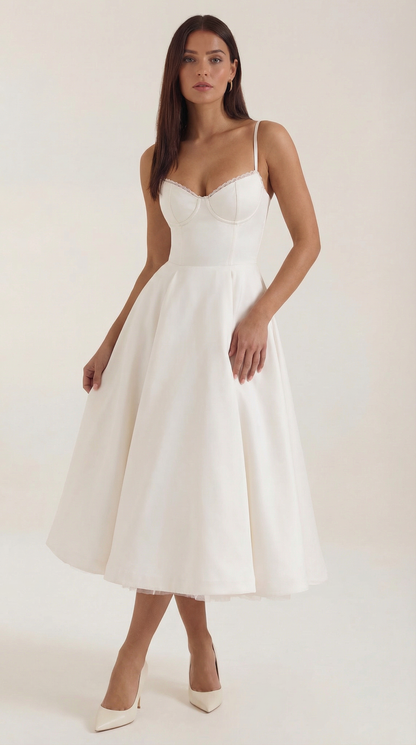 Tulle Midi Dress