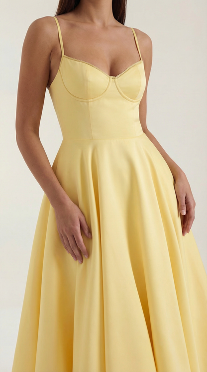 Tulle Midi Dress