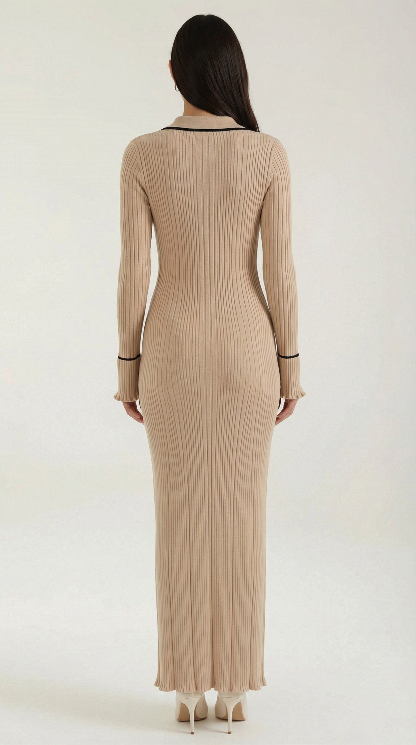 Knitted Bodycon Maxi Dress