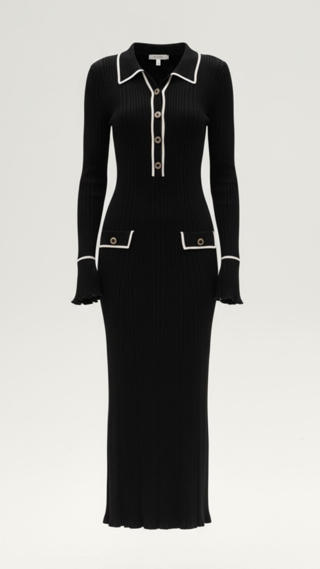 Knitted Bodycon Maxi Dress