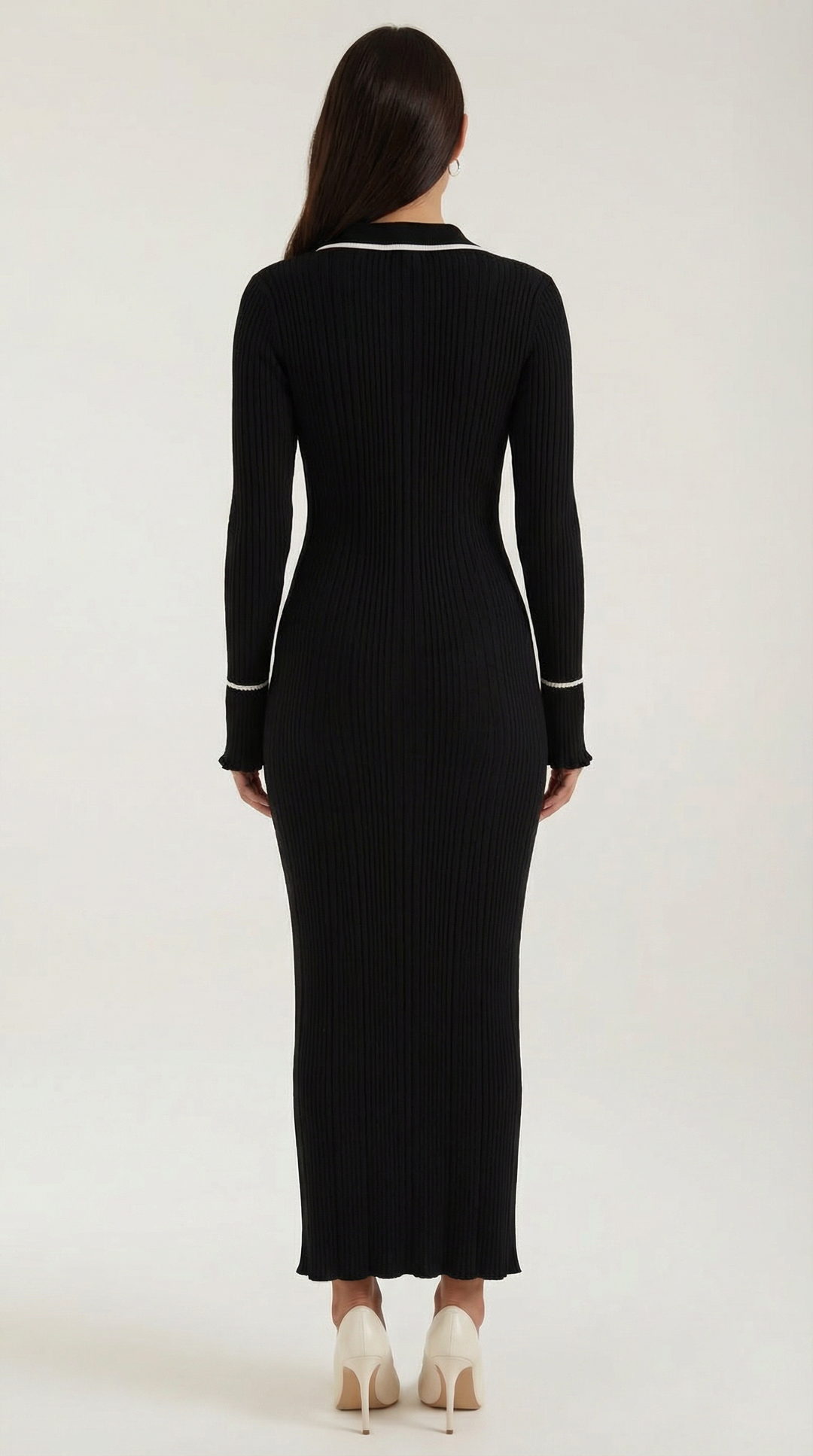 Knitted Bodycon Maxi Dress