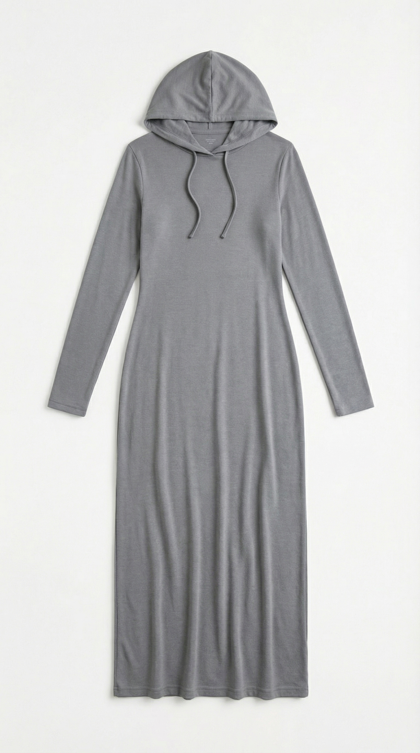 Hooded Bodycon Maxi Dress