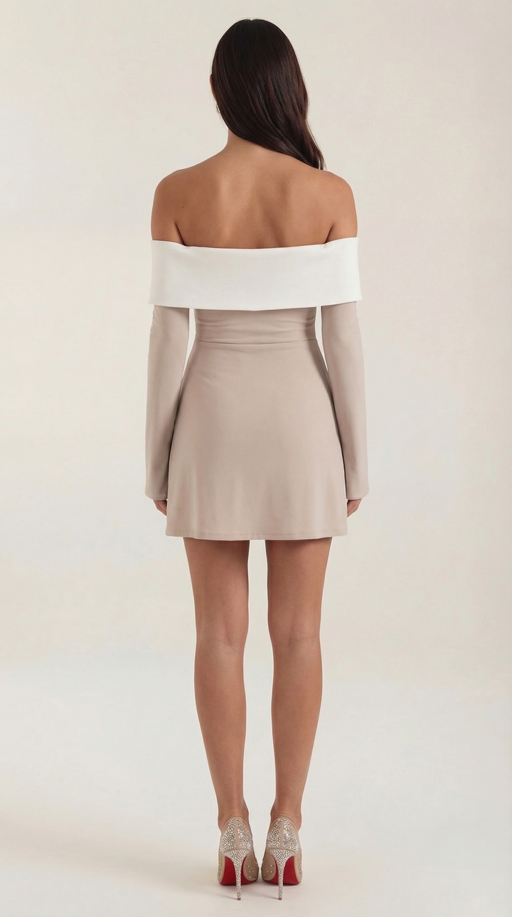 Off-Shoulder Mini Dress