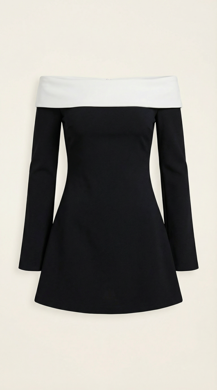 Off-Shoulder Mini Dress