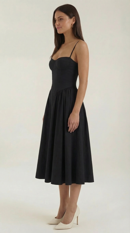 Corset Midi Dress