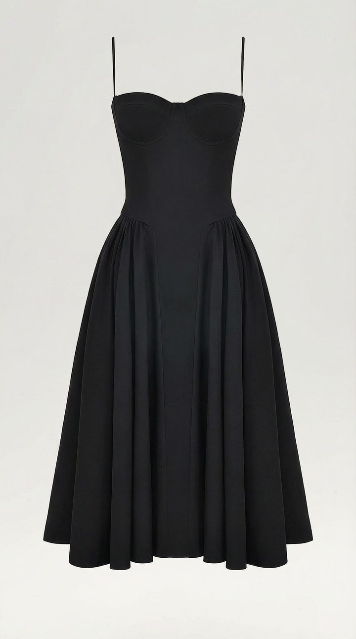 Corset Midi Dress
