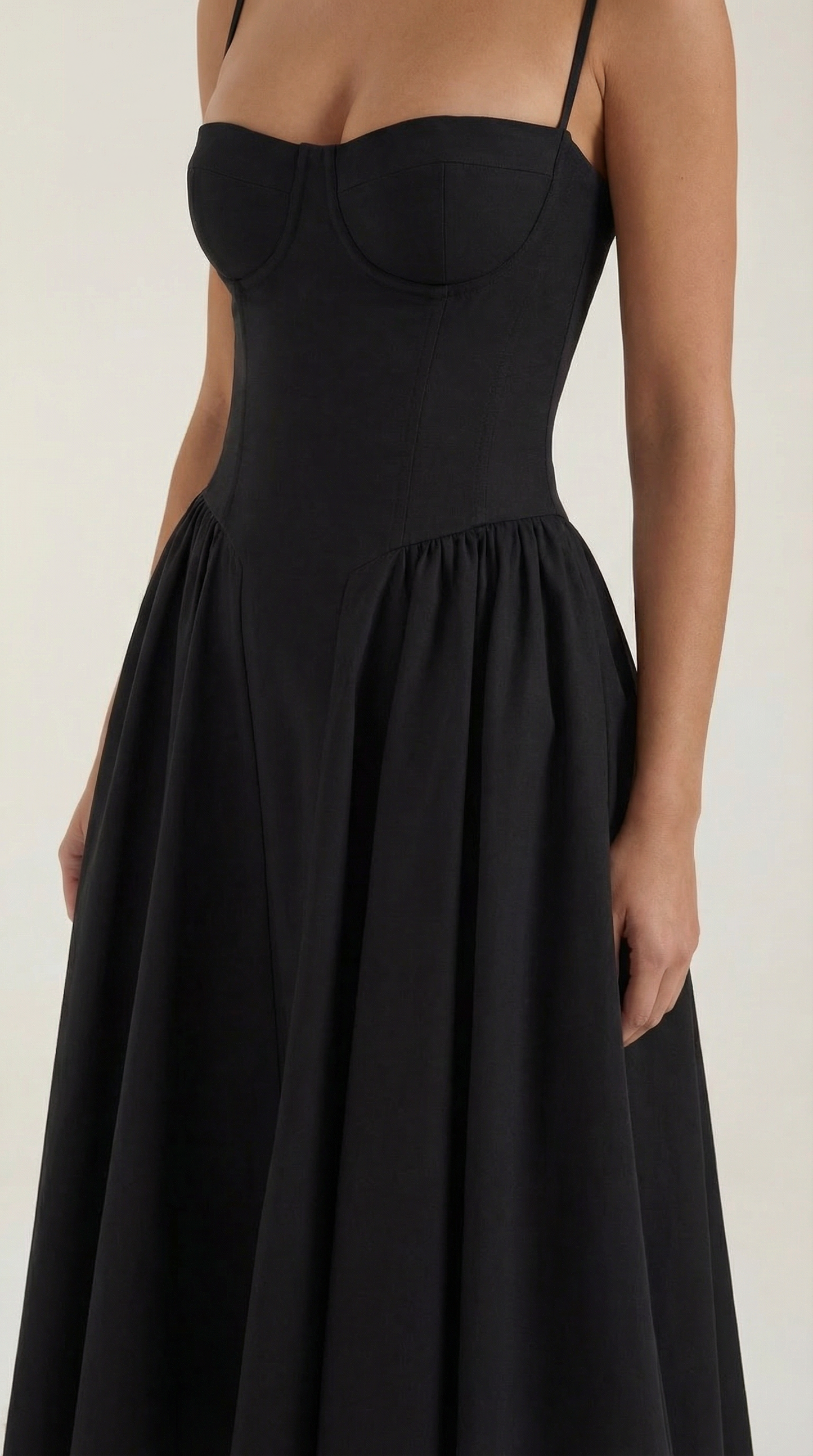 Corset Midi Dress