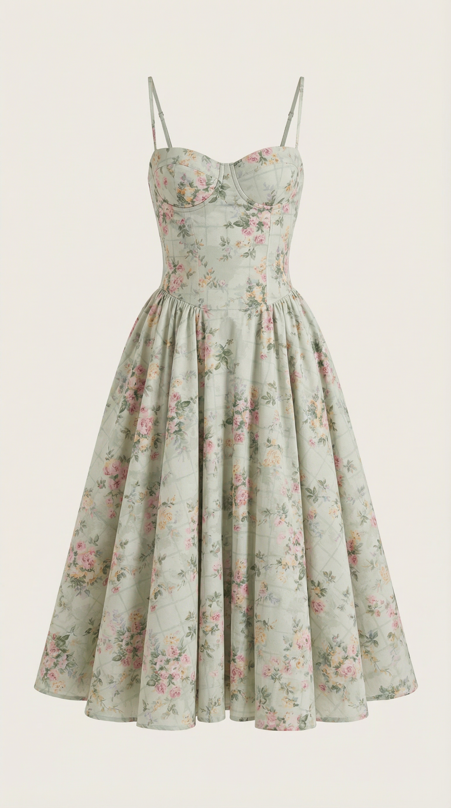 Corset Midi Dress