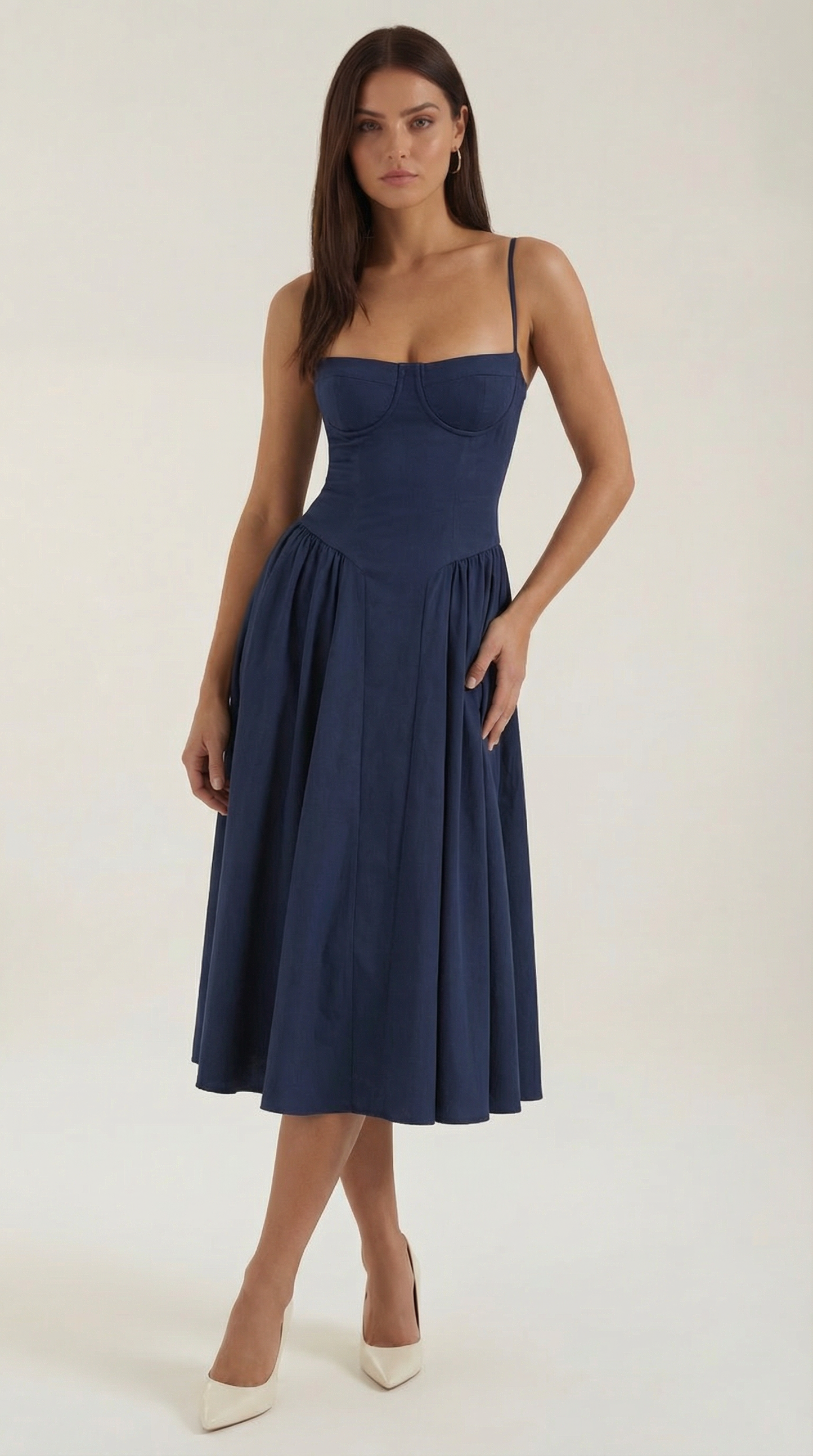 Corset Midi Dress