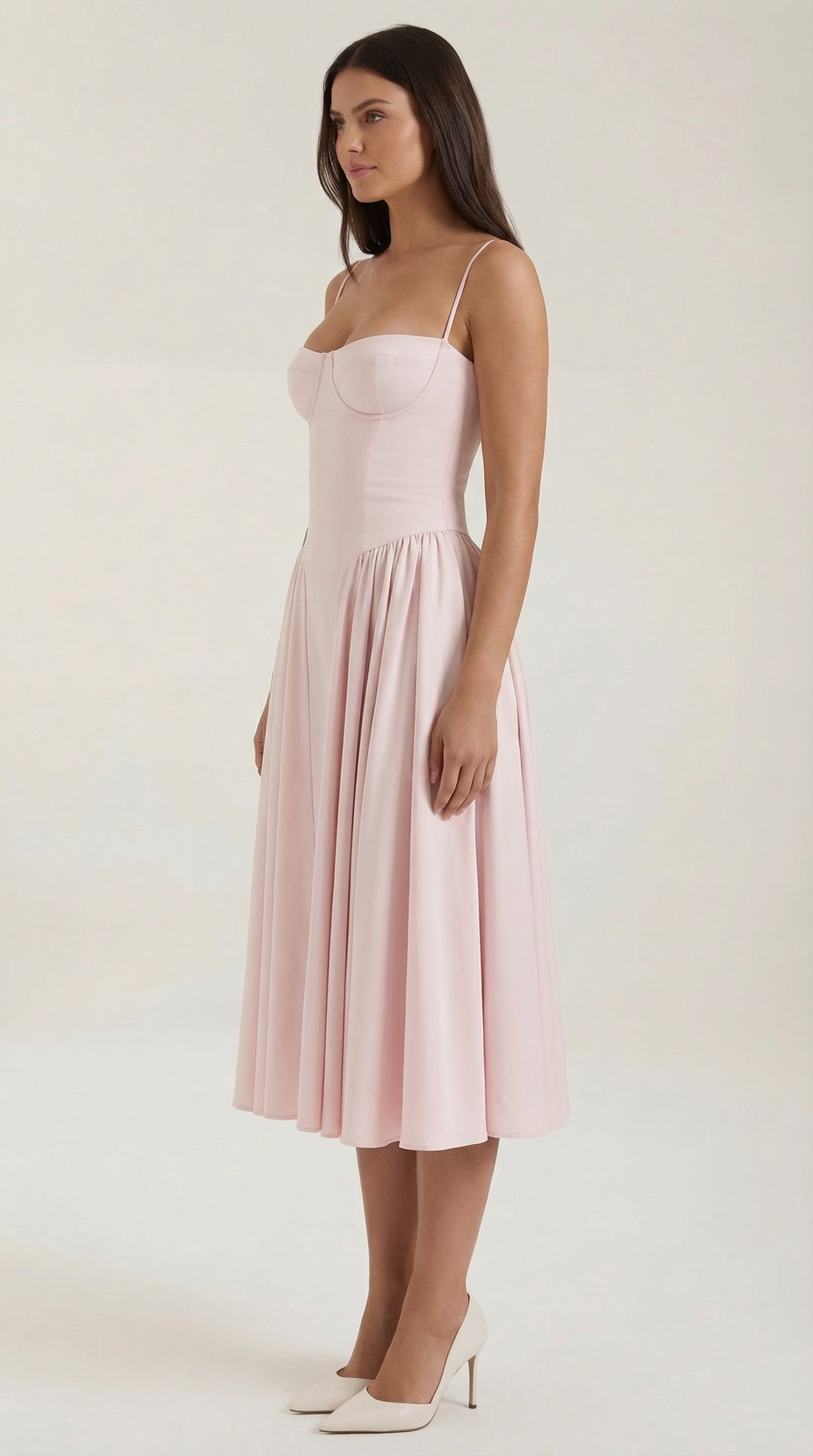 Corset Midi Dress