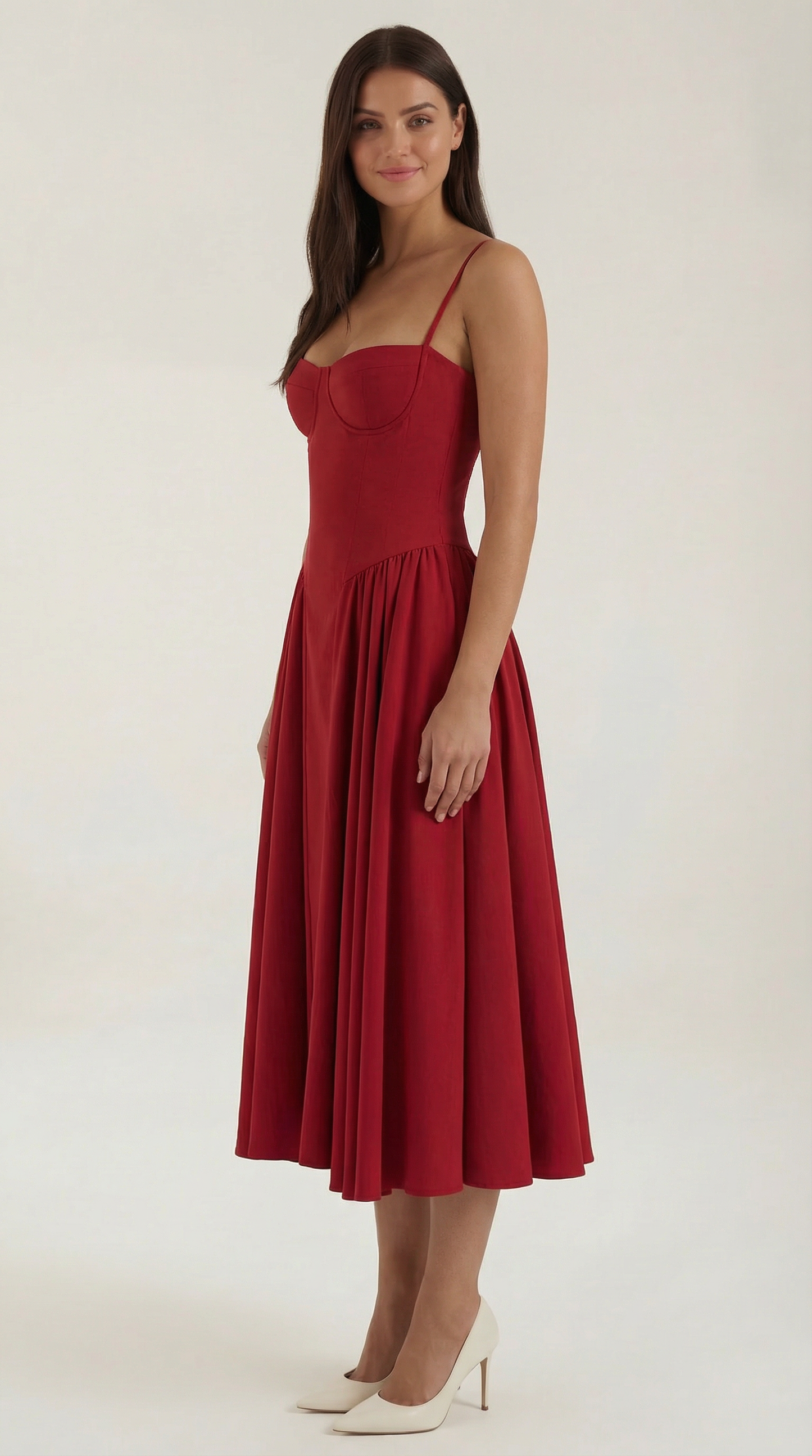 Corset Midi Dress