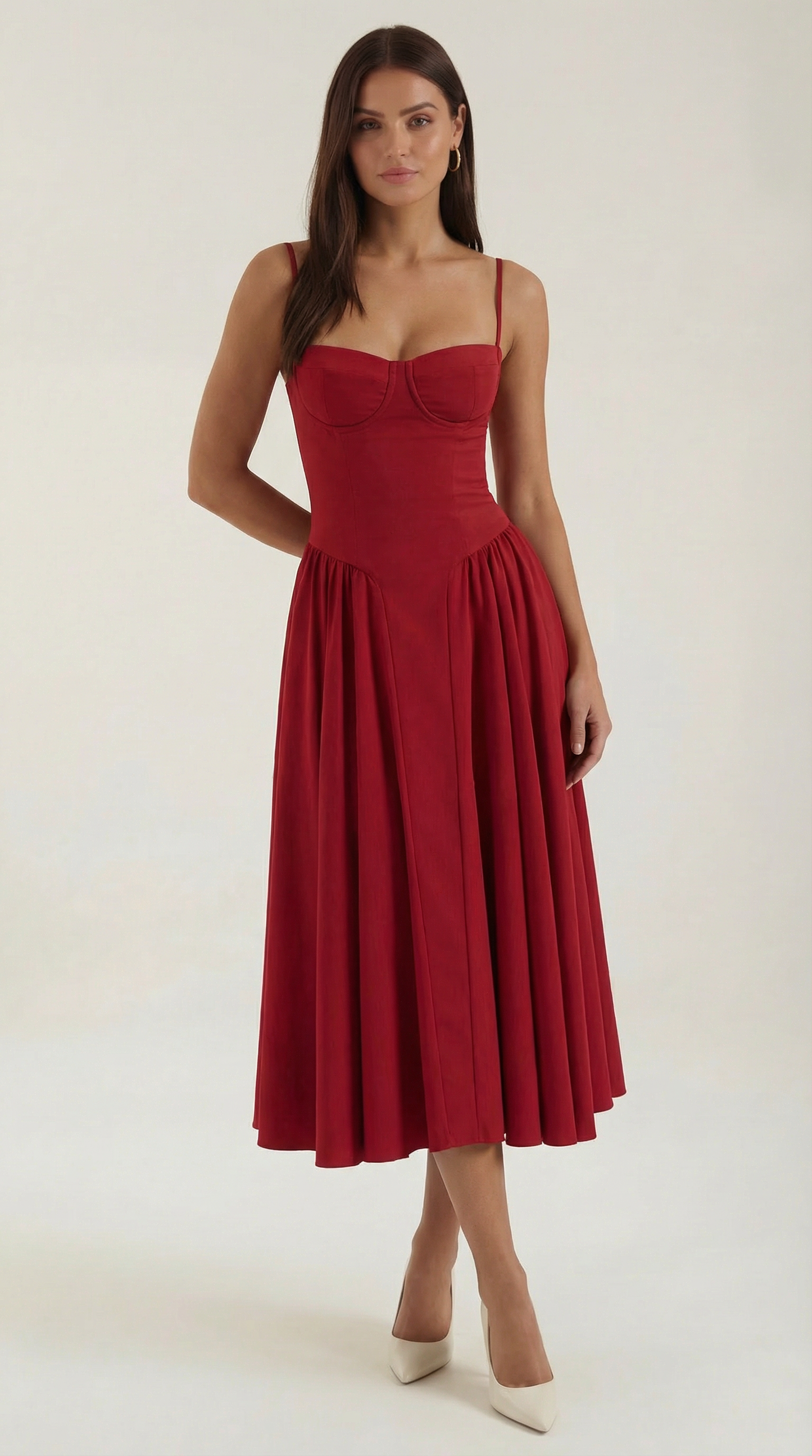 Corset Midi Dress