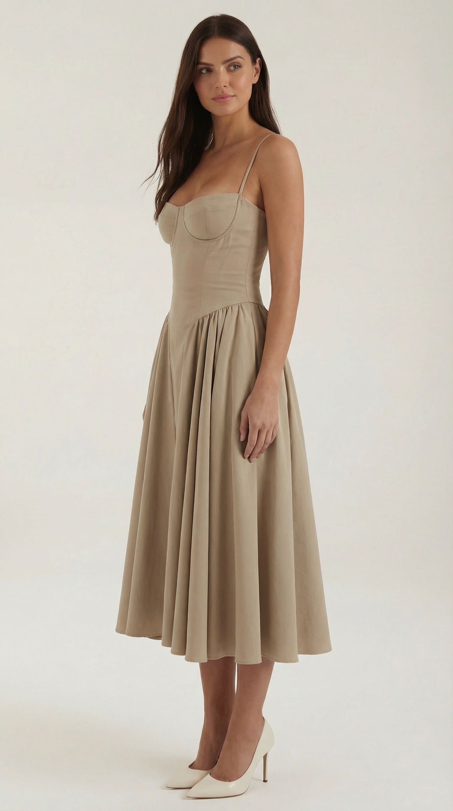 Corset Midi Dress