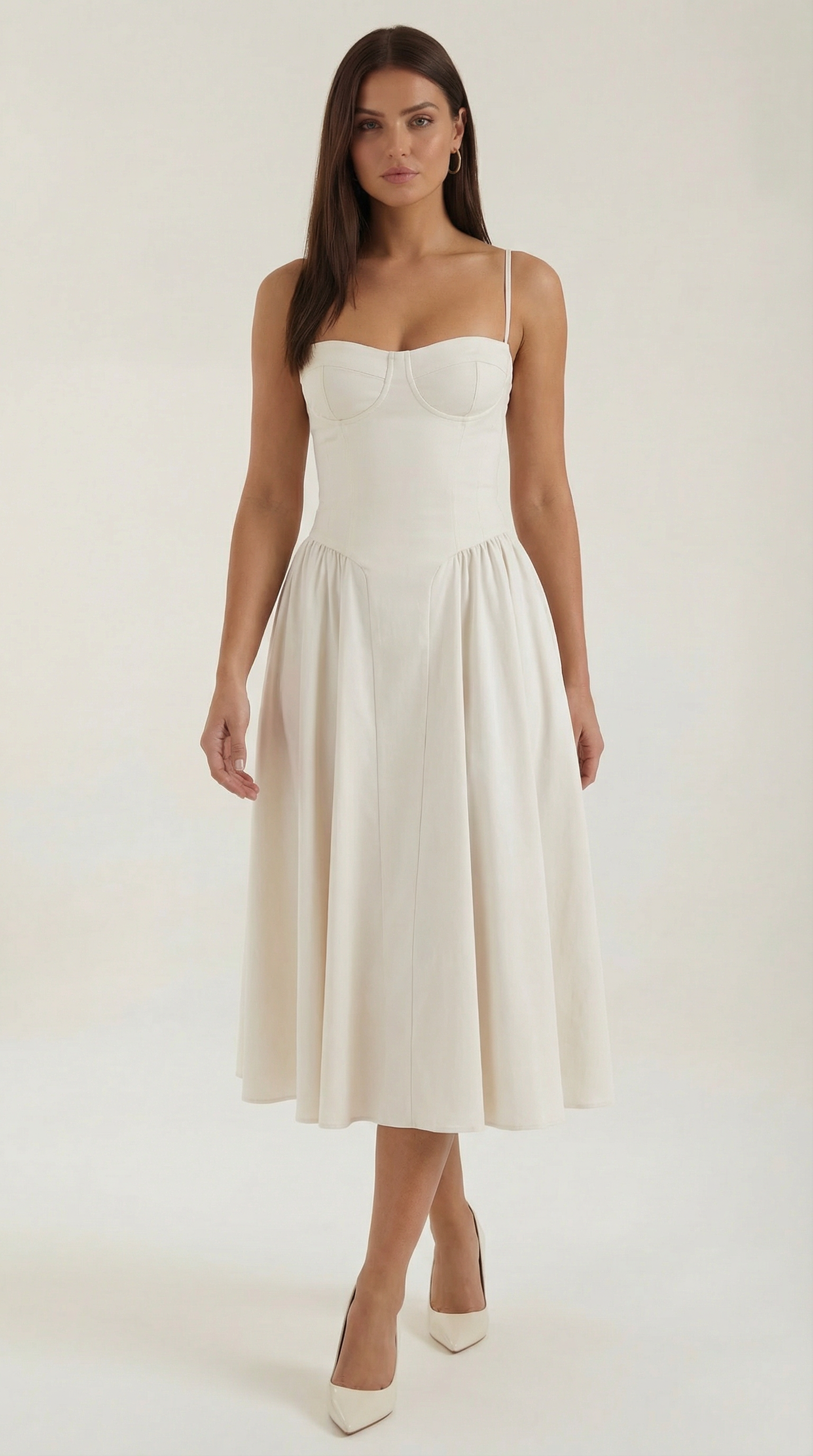Corset Midi Dress