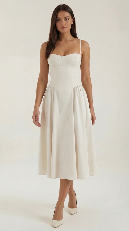 Corset Midi Dress