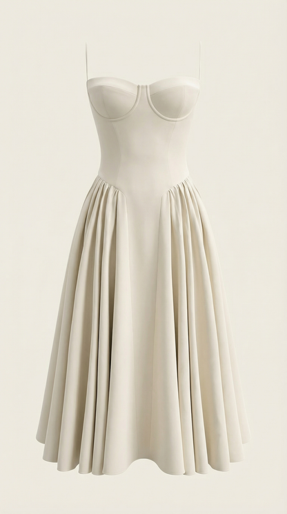 Corset Midi Dress