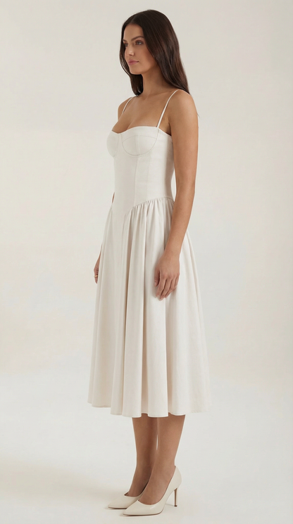 Corset Midi Dress