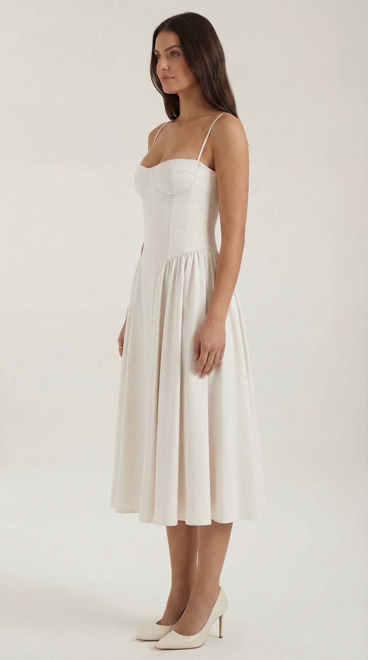 Corset Midi Dress