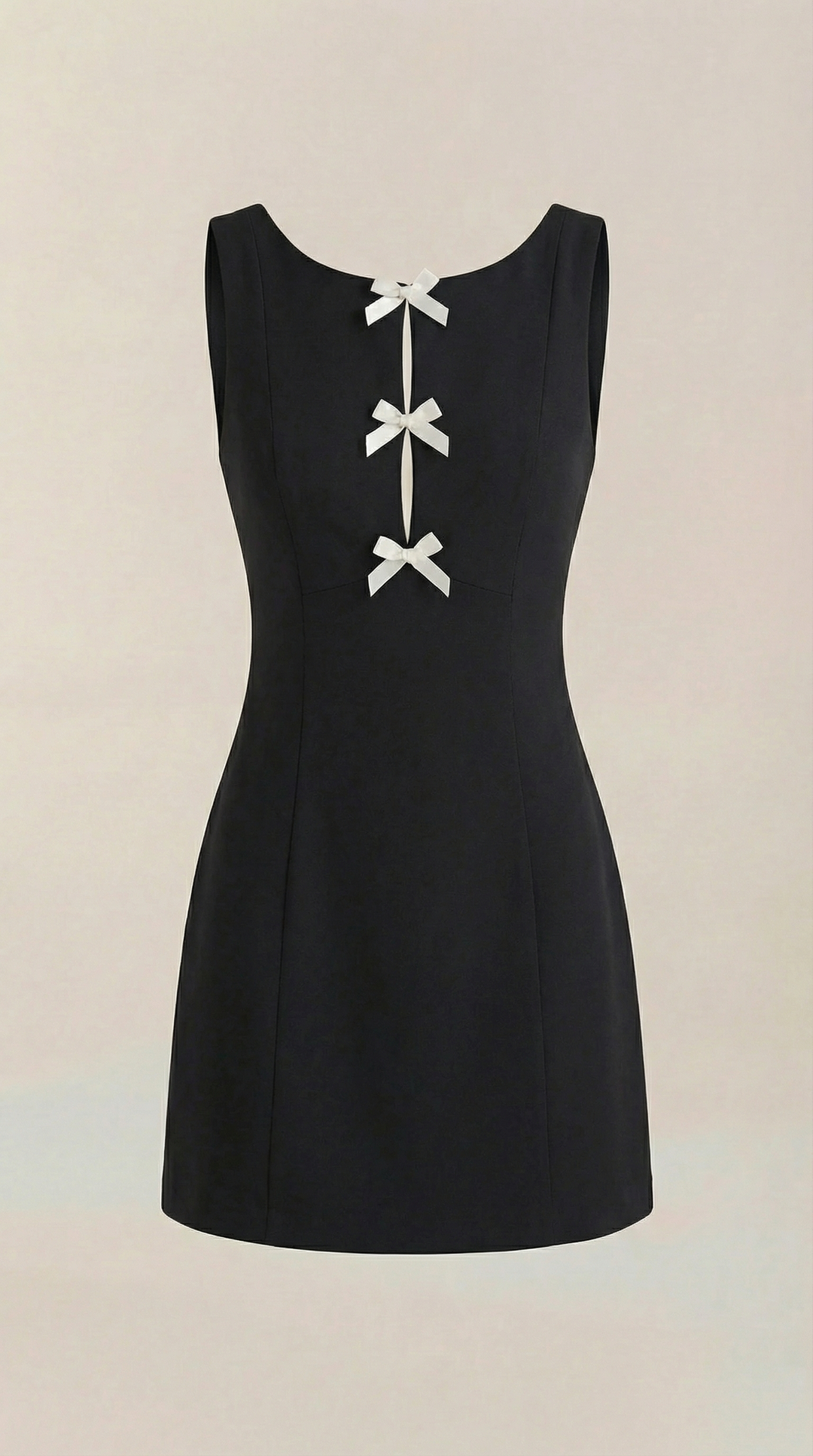 Bow Detail Mini Dress
