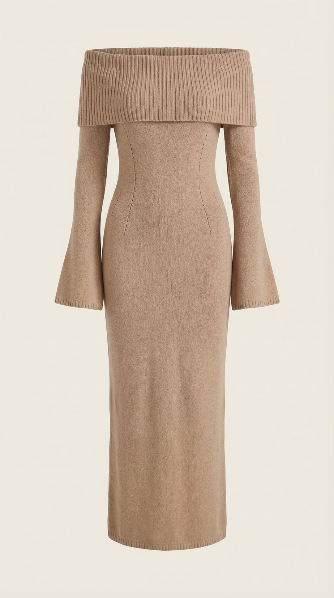 Maxi Off-Shoulder Bodycon Dress