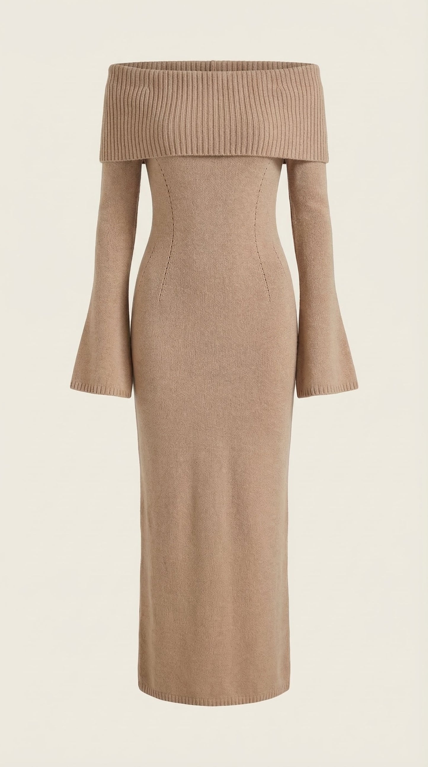 Maxi Off-Shoulder Bodycon Dress