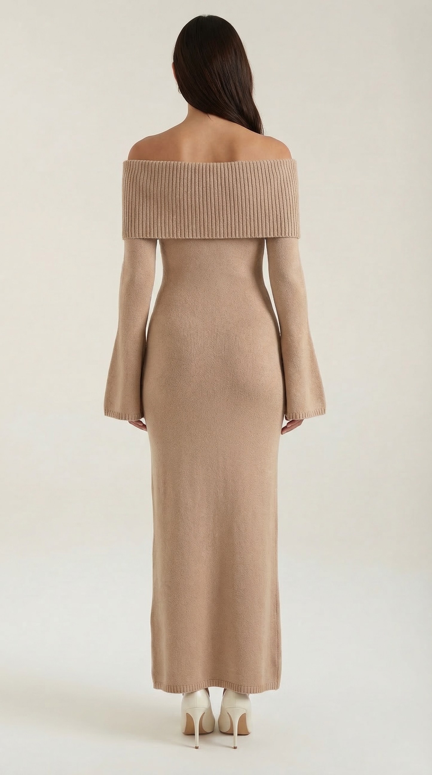 Maxi Off-Shoulder Bodycon Dress