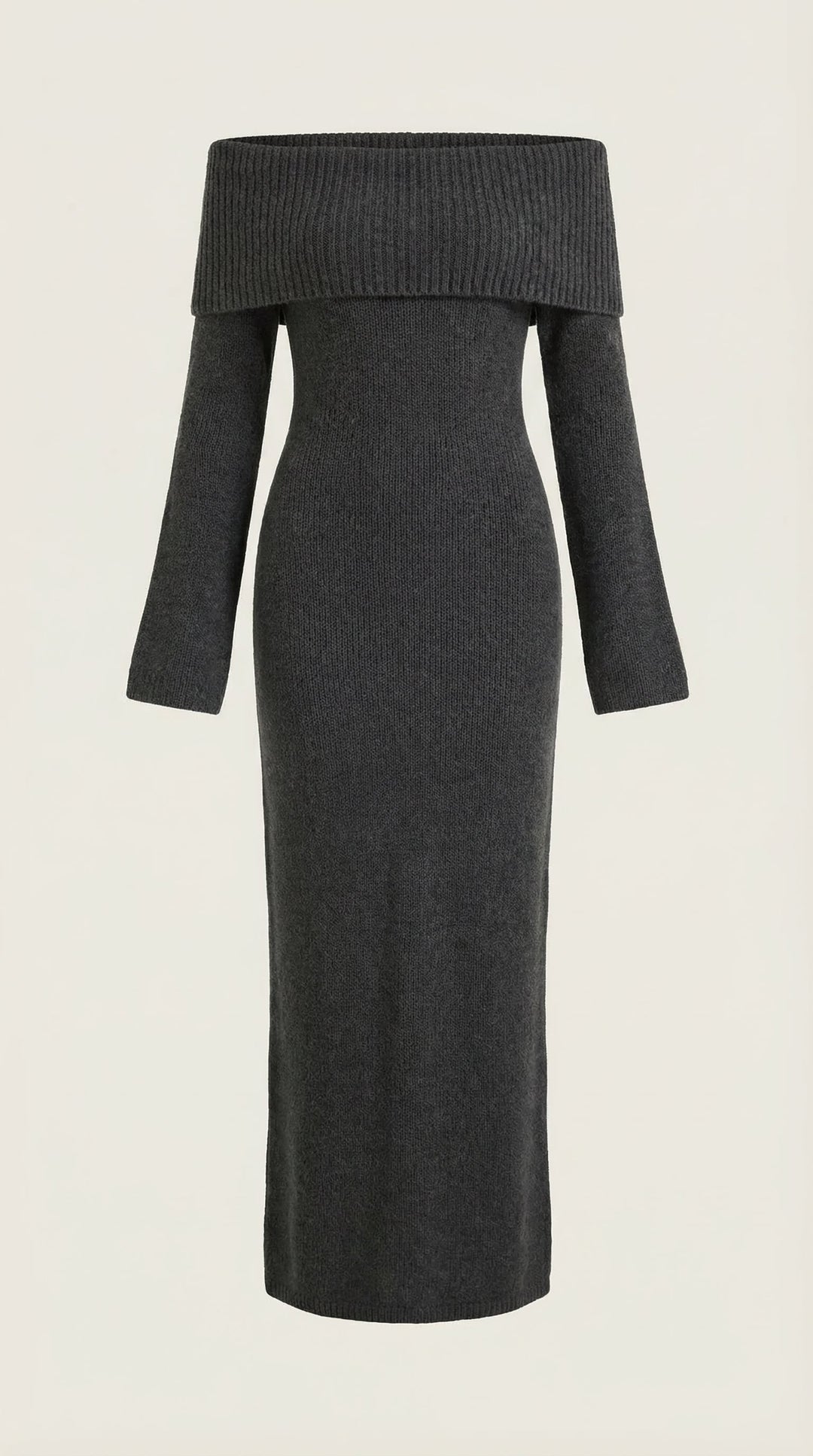 Maxi Off-Shoulder Bodycon Dress