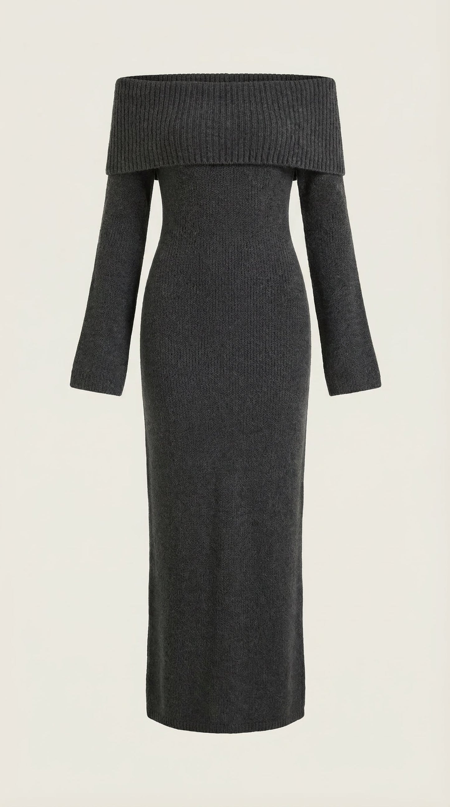 Maxi Off-Shoulder Bodycon Dress