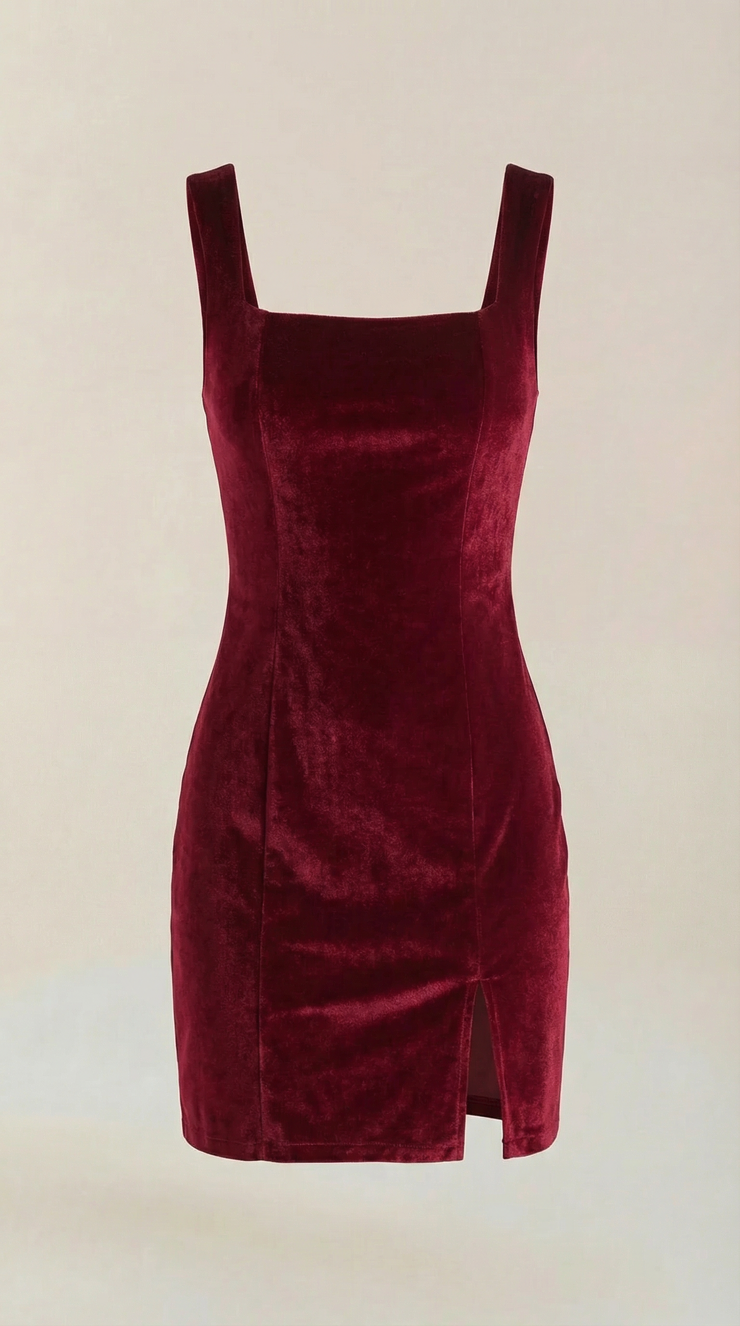 Square Neck Mini Dress