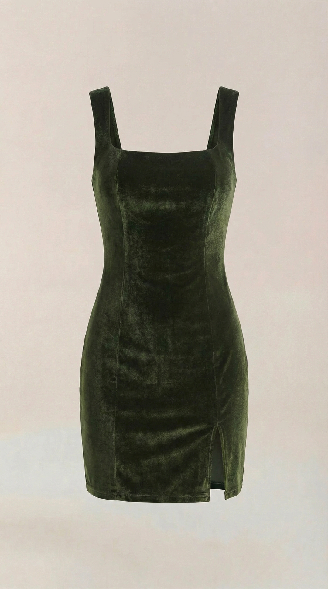 Square Neck Mini Dress