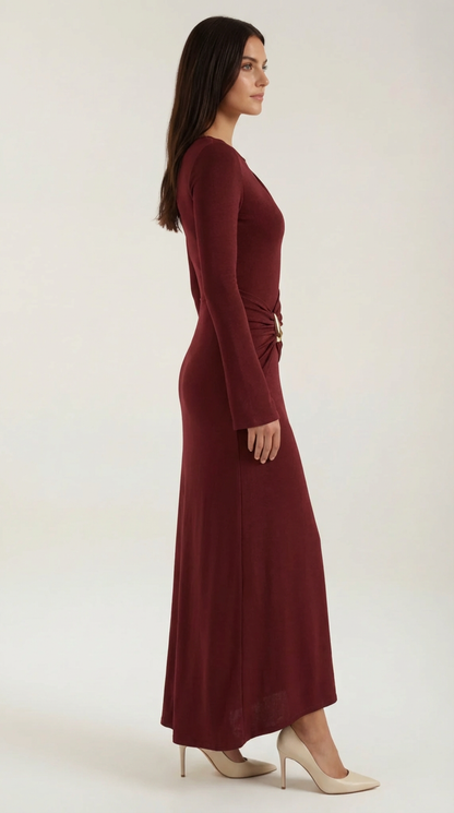 Long Sleeve Maxi Dress