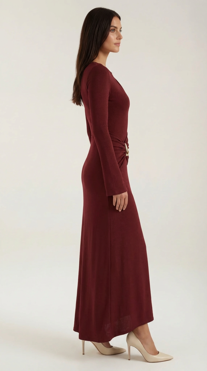 Long Sleeve Maxi Dress