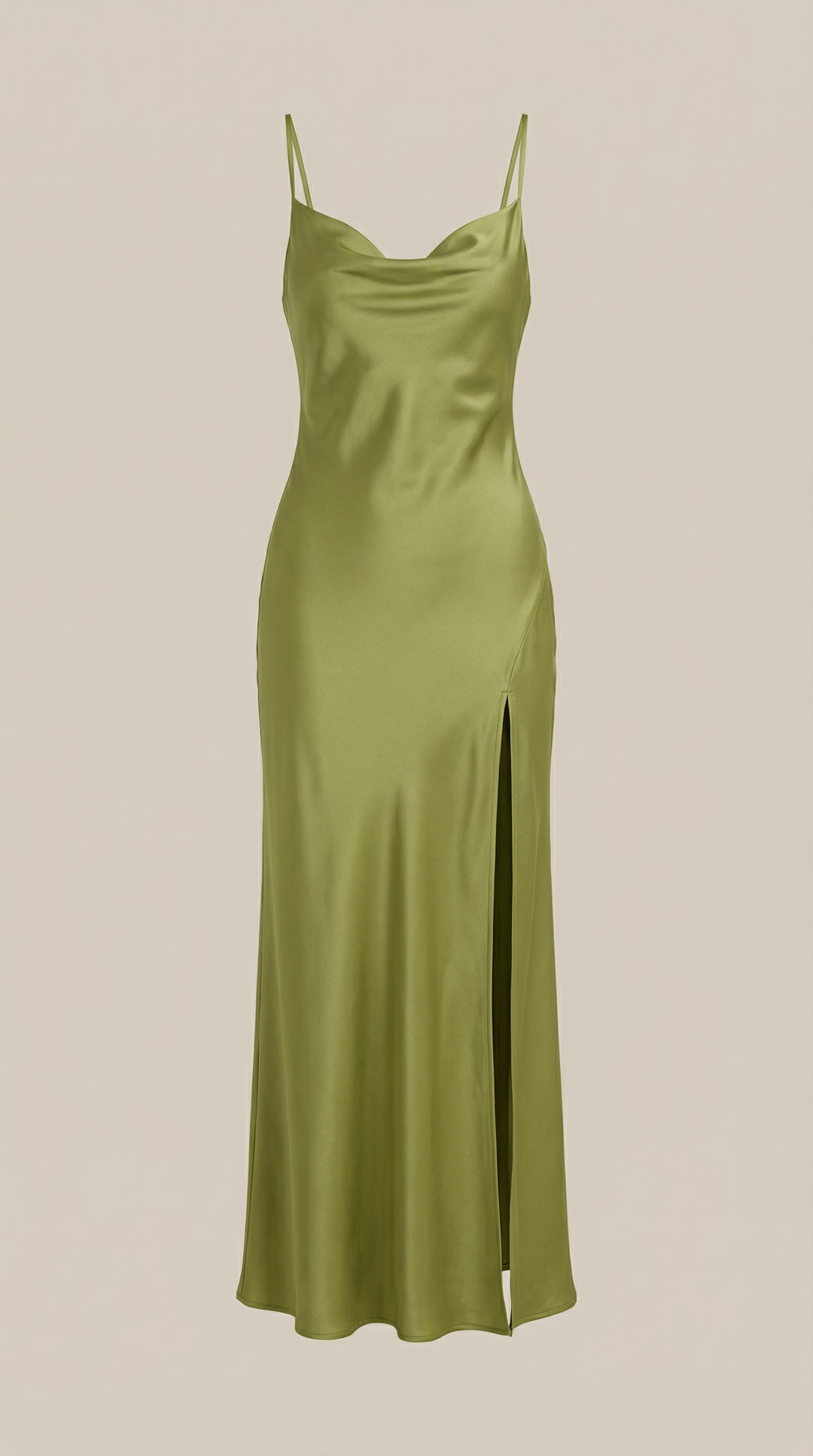 Silky Maxi Slip Dress