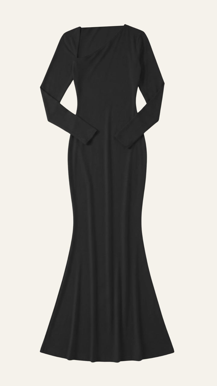 Long Sleeve Bodycon Maxi Dress