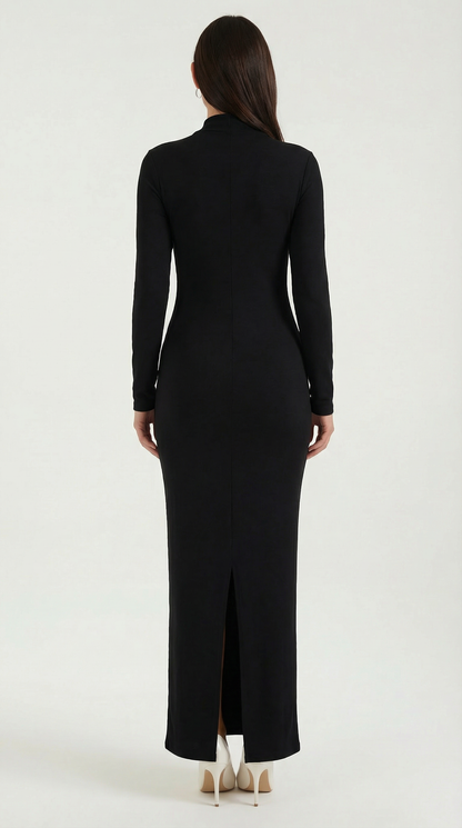 Long Sleeve Bodycon Maxi Dress