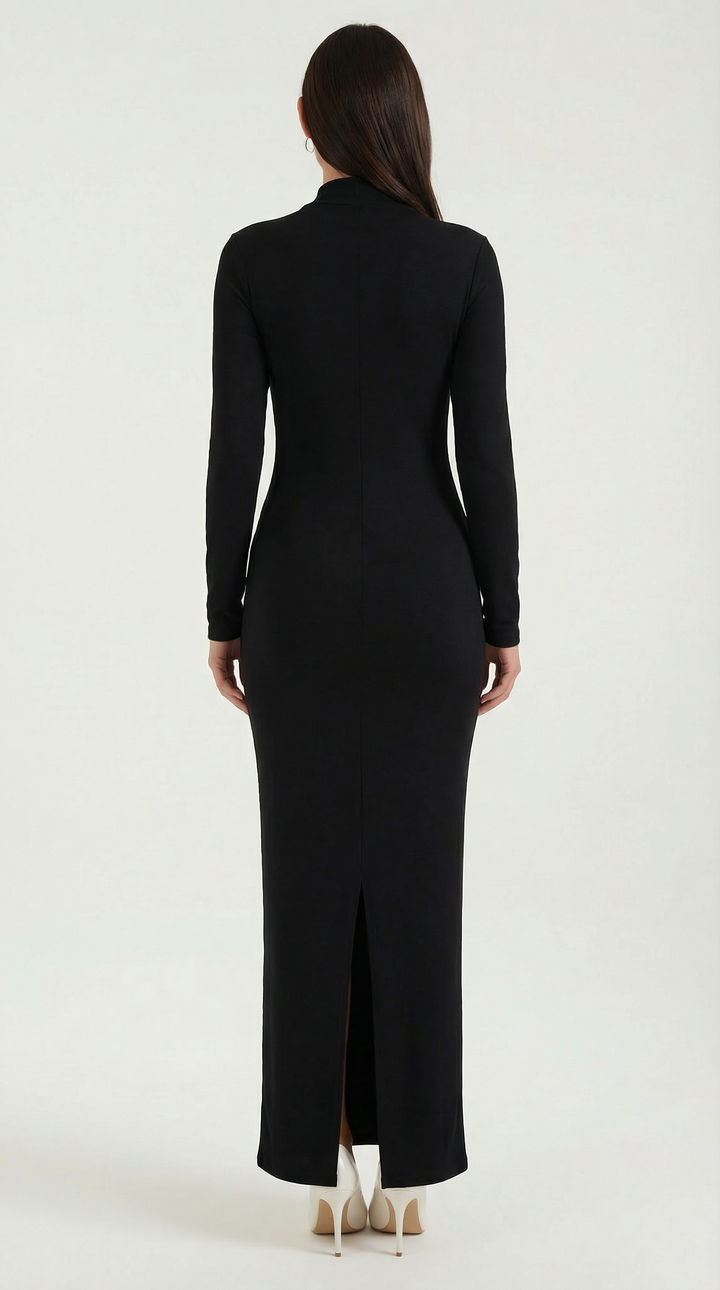 Long Sleeve Bodycon Maxi Dress