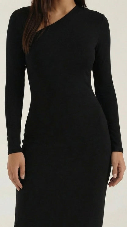 Long Sleeve Bodycon Maxi Dress