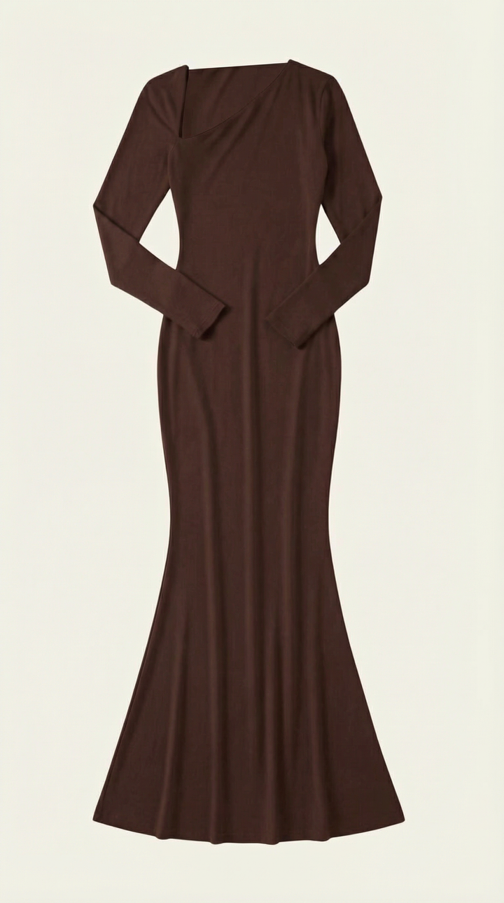 Long Sleeve Bodycon Maxi Dress