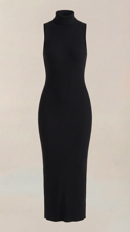 Mock Neck Bodycon Dress