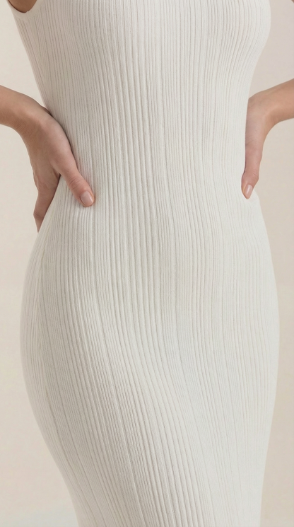 Mock Neck Bodycon Dress