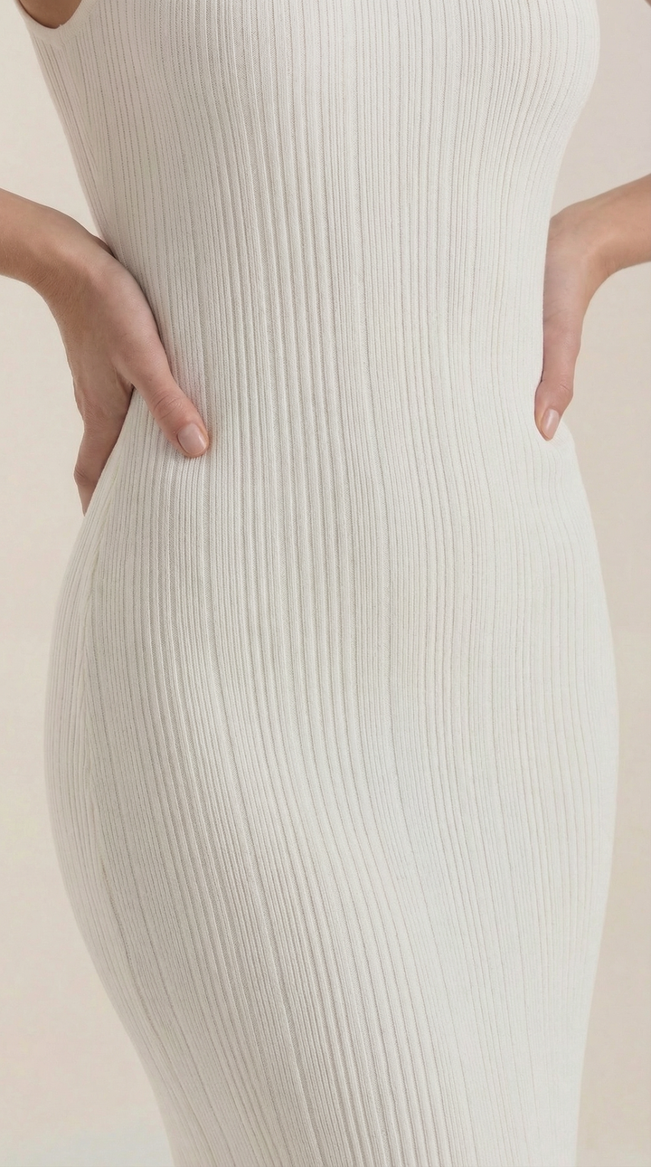 Mock Neck Bodycon Dress