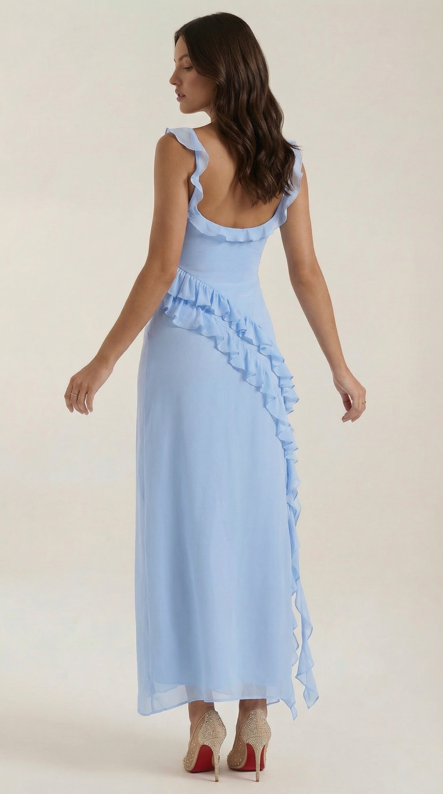 Ruffled Maxi Dress
