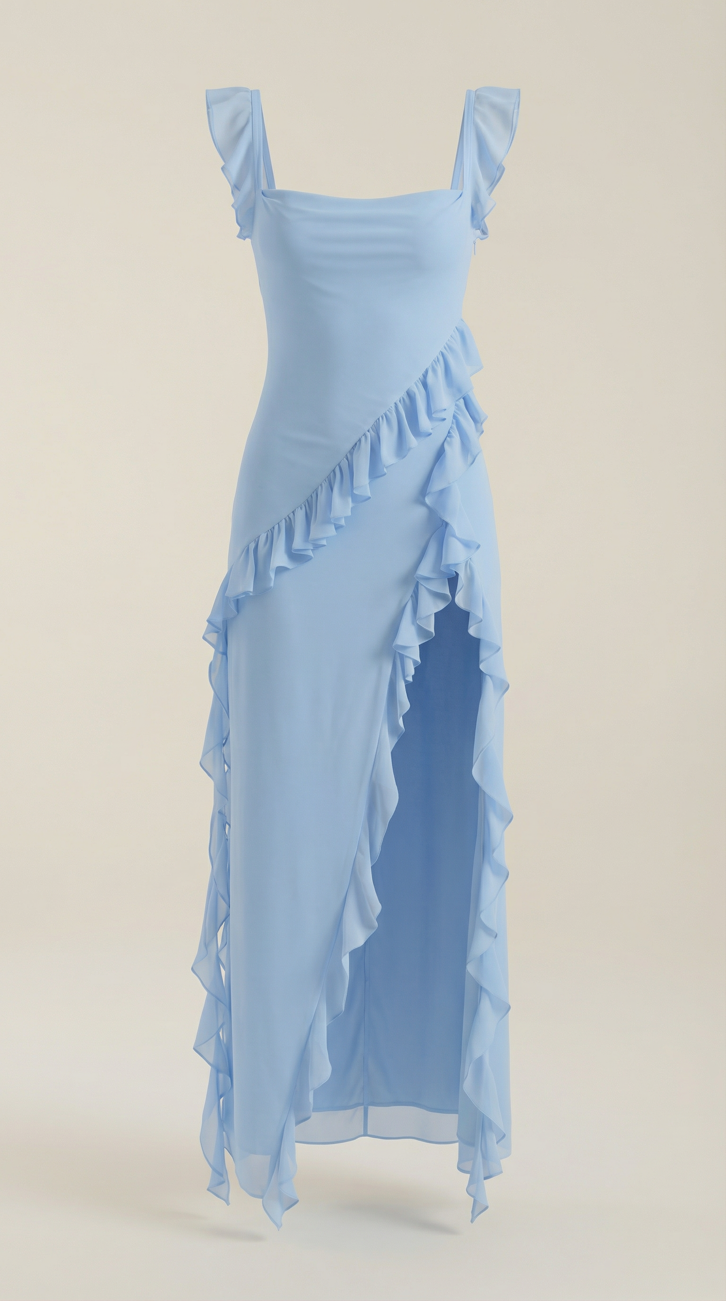 Ruffled Maxi Dress